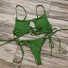 Bikini damskie P599 zielony