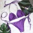 Bikini damskie P630 fioletowy