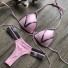 Bikini damskie P697 różowy