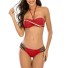 Bikini damskie P810 czerwony