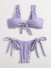 Bikini damskie P845 jasny fiolet