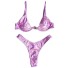 Bikini damskie P957 jasny fiolet