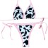 Bikini de damă P1213 roz