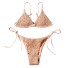 Bikini de damă P1220 caisă