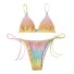 Bikini de damă P1220 curcubeu