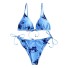 Bikini de damă P1228 albastru