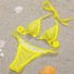 Bikini de damă P1249 galben