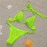 Bikini de damă P1249 verde neon