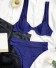 Bikini de damă P1253 albastru inchis