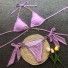 Bikini de damă P252 violet deschis