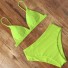 Bikini de damă P263 verde neon