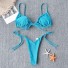 Bikini de damă P270 albastru deschis