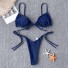 Bikini de damă P270 albastru inchis