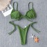 Bikini de damă P270 verde armată