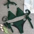 Bikini de damă P297 verde inchis