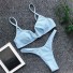 Bikini de damă P306 albastru deschis