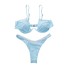 Bikini de damă P320 albastru deschis