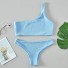 Bikini de damă P374 albastru deschis