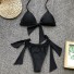 Bikini de damă P383 negru