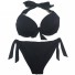 Bikini de damă P427 negru