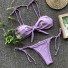 Bikini de damă P448 violet deschis