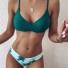 Bikini de damă P458 verde inchis