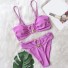 Bikini de damă P460 violet deschis