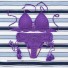 Bikini de damă P521 violet