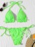 Bikini de damă P537 verde neon