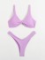 Bikini de damă P553 violet deschis