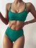 Bikini de damă P582 verde