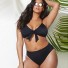 Bikini de damă P628 negru