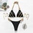 Bikini de damă P654 negru