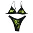 Bikini de damă P774 negru