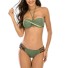 Bikini de damă P810 verde armată