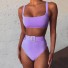 Bikini de damă P823 violet deschis