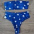 Bikini de damă P922 albastru