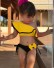Bikini dziewczęce P901 żółty