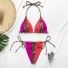 Bikini w panterkę damskie P445 1