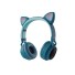 Bluetooth fejhallgató fülekkel K1757 sötétzöld