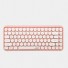 Bluetooth klávesnice K369 růžová