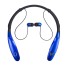 Bluetooth slúchadlá za krk K1733 modrá