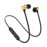 Bluetooth sluchátka zlatá