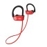 Bluetooth sportovní sluchátka K1912 červená