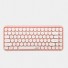 Bluetooth-Tastatur K369 rosa