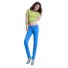 Blugi skinny pentru femei A174 albastru