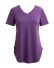 Bluză de bază pentru femei violet