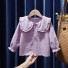 Bluză de fată L1736 violet deschis