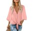 Bluză de vară pentru femei A821 roz