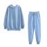 Bluza i spodnie dresowe damskie niebieski